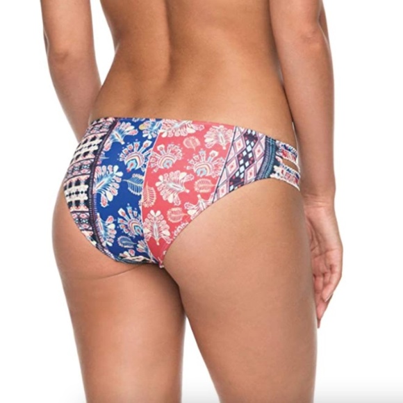 NEW Roxy "Bohemian Vibes" Bikini Bottoms Sz. S - Picture 3 of 3